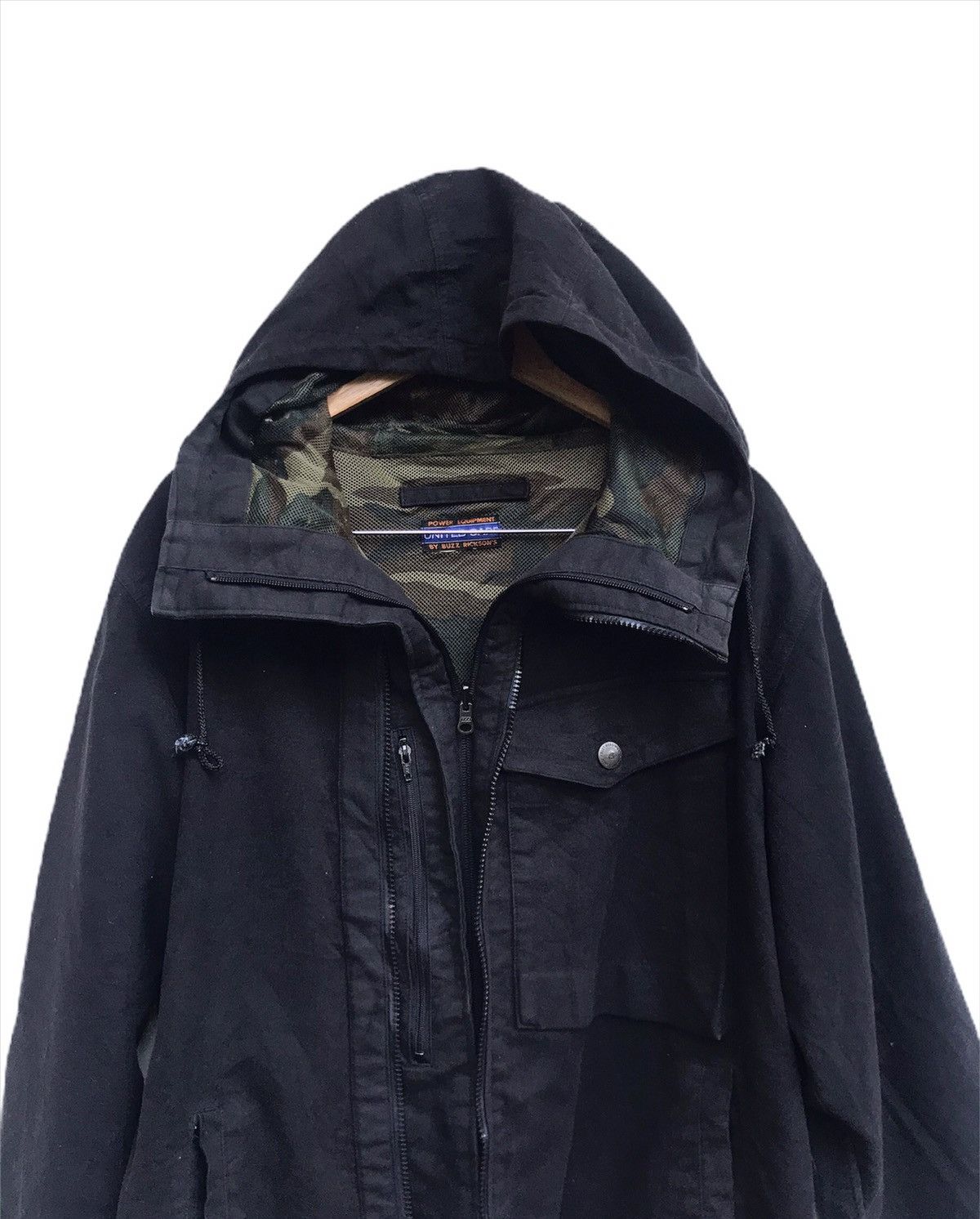 Buzz Rickson's United Car by Buzz Rickson’s Military Style Hoodie Jacket Size US M / EU 48-50 / 2 - 2 Thumbnail