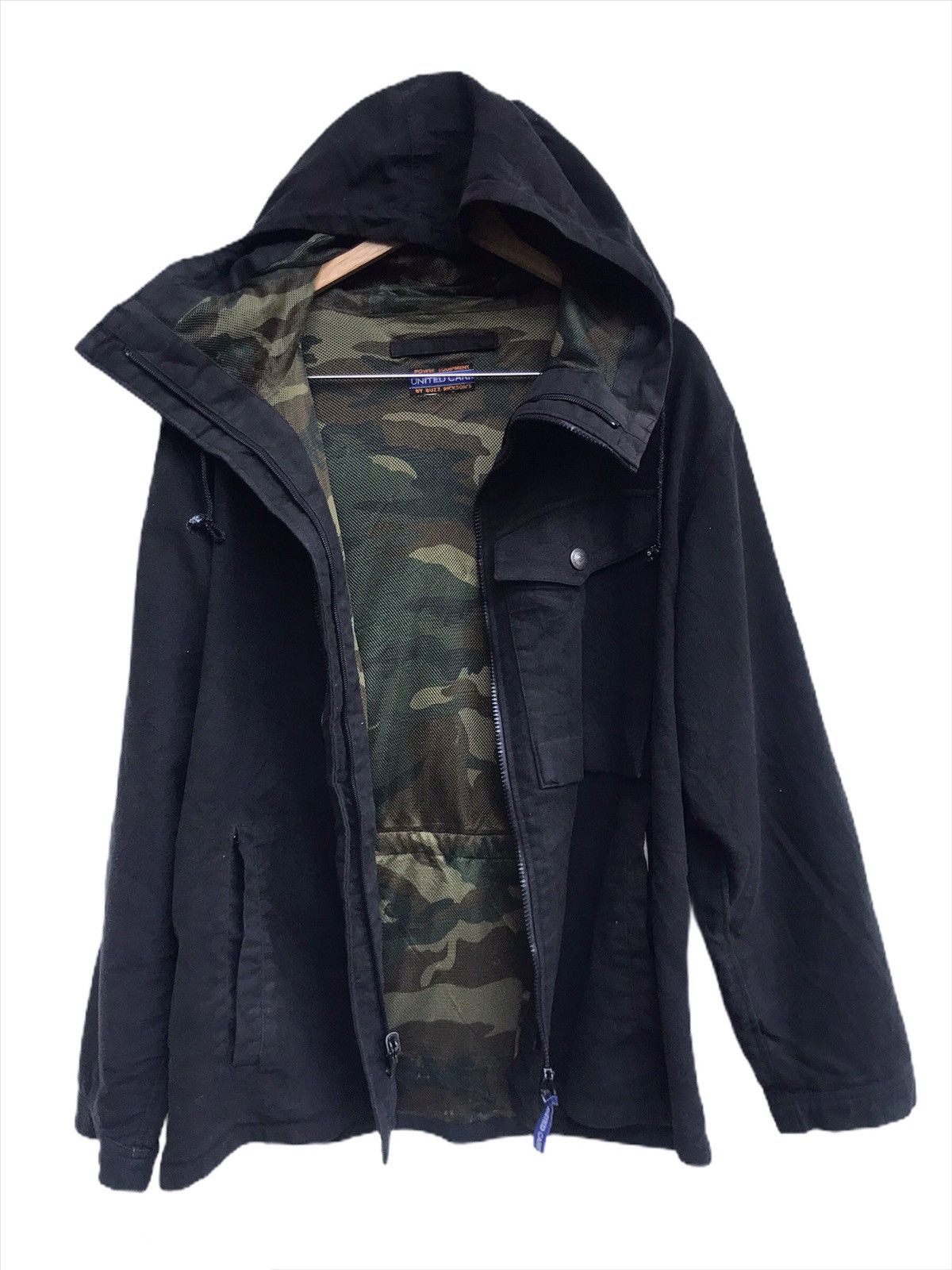 Buzz Rickson's United Car by Buzz Rickson’s Military Style Hoodie Jacket Size US M / EU 48-50 / 2 - 3 Thumbnail