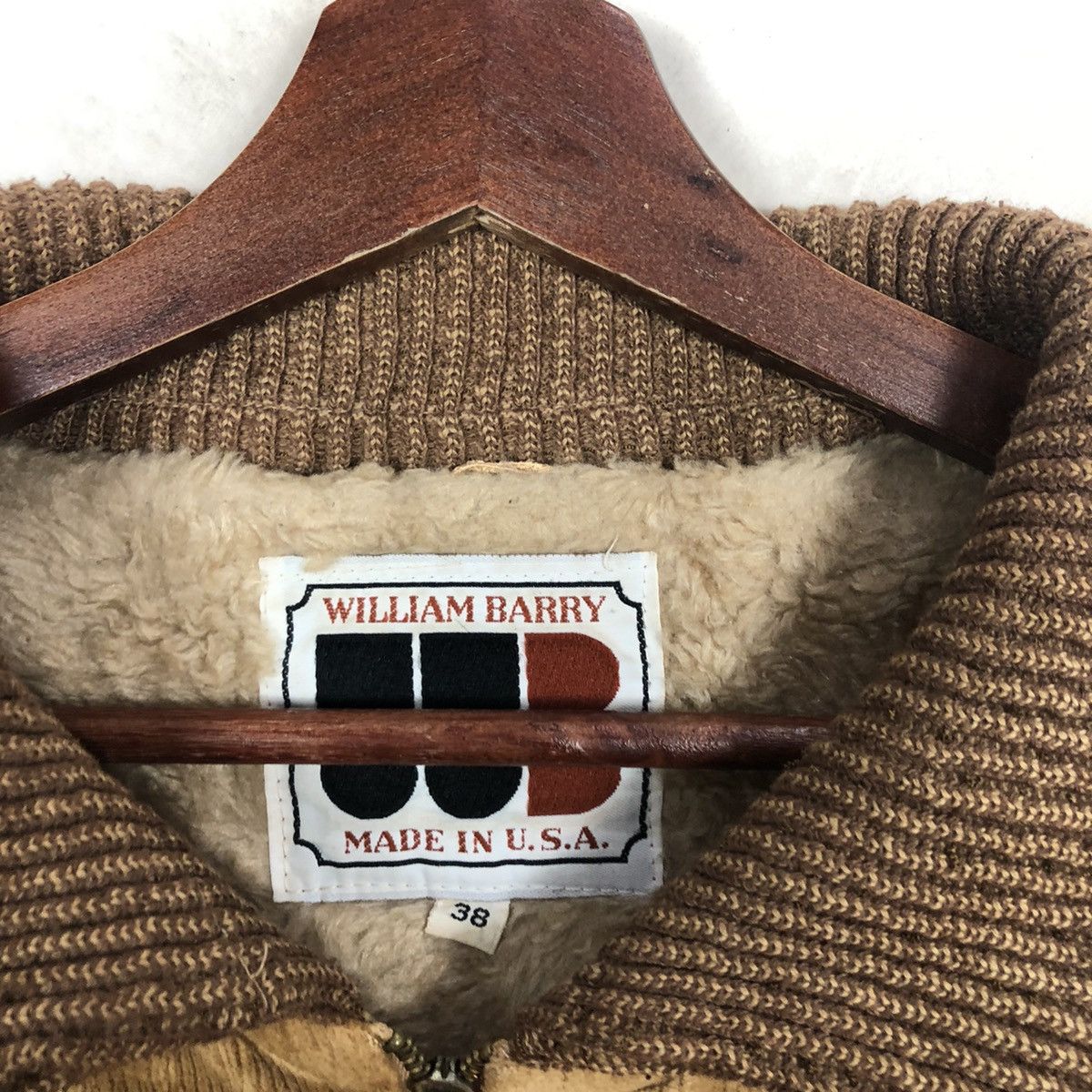 Vintage VINTAGE 70s MILITARY COLLECTION BOMBER JACKET WILLIAM BARRY Size US S / EU 44-46 / 1 - 7 Thumbnail