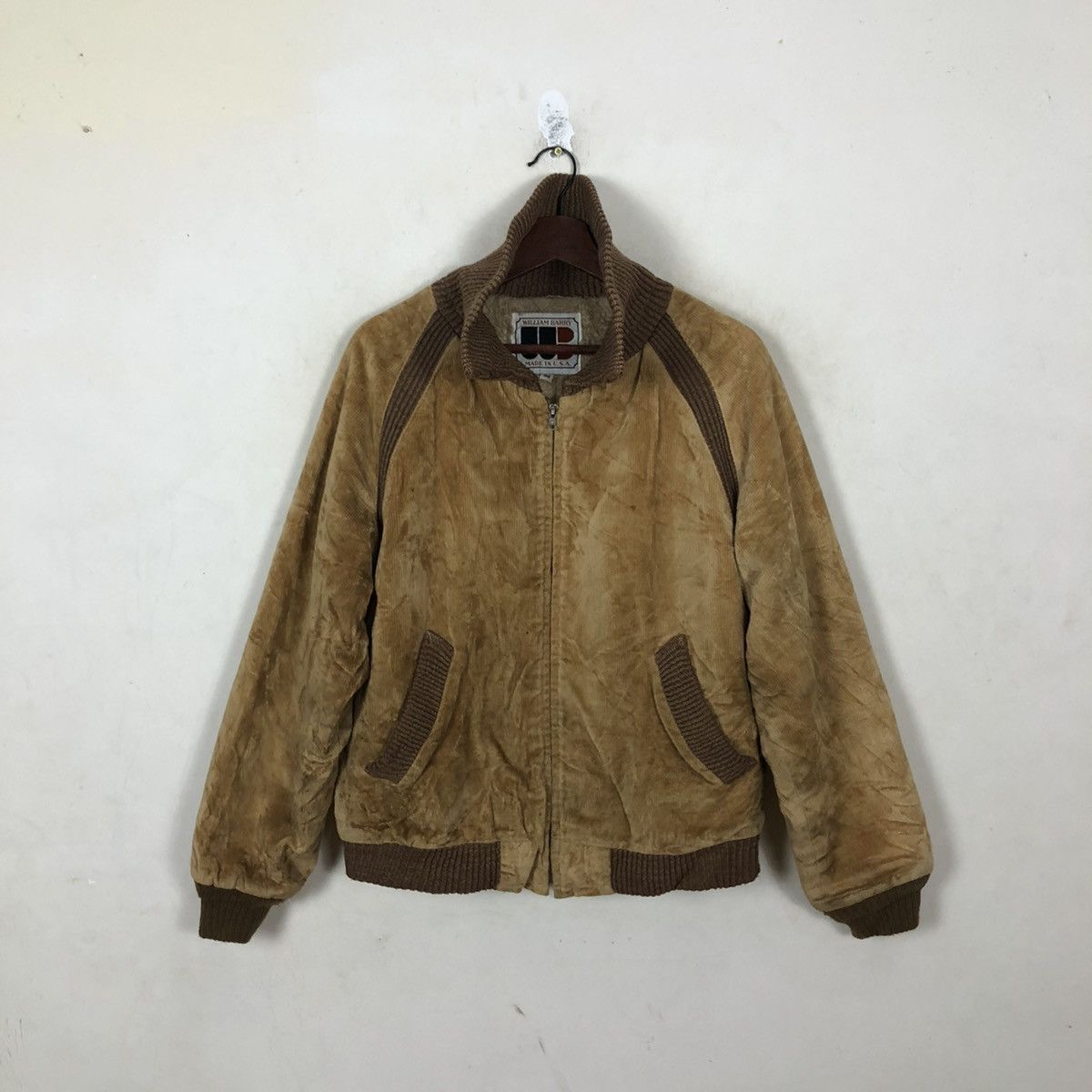 Vintage VINTAGE 70s MILITARY COLLECTION BOMBER JACKET WILLIAM BARRY Size US S / EU 44-46 / 1 - 9 Thumbnail