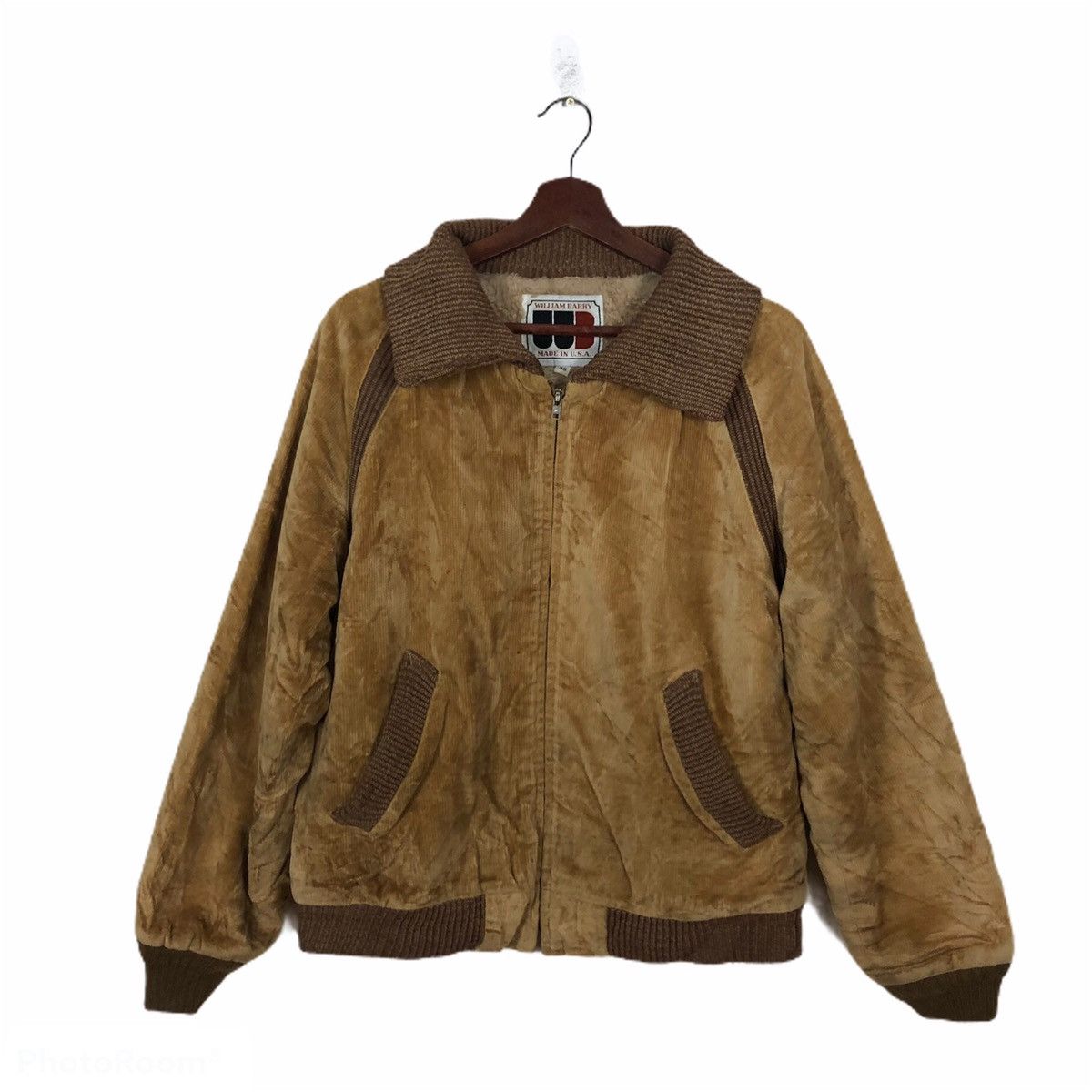 Vintage VINTAGE 70s MILITARY COLLECTION BOMBER JACKET WILLIAM BARRY Size US S / EU 44-46 / 1 - 1 Thumbnail