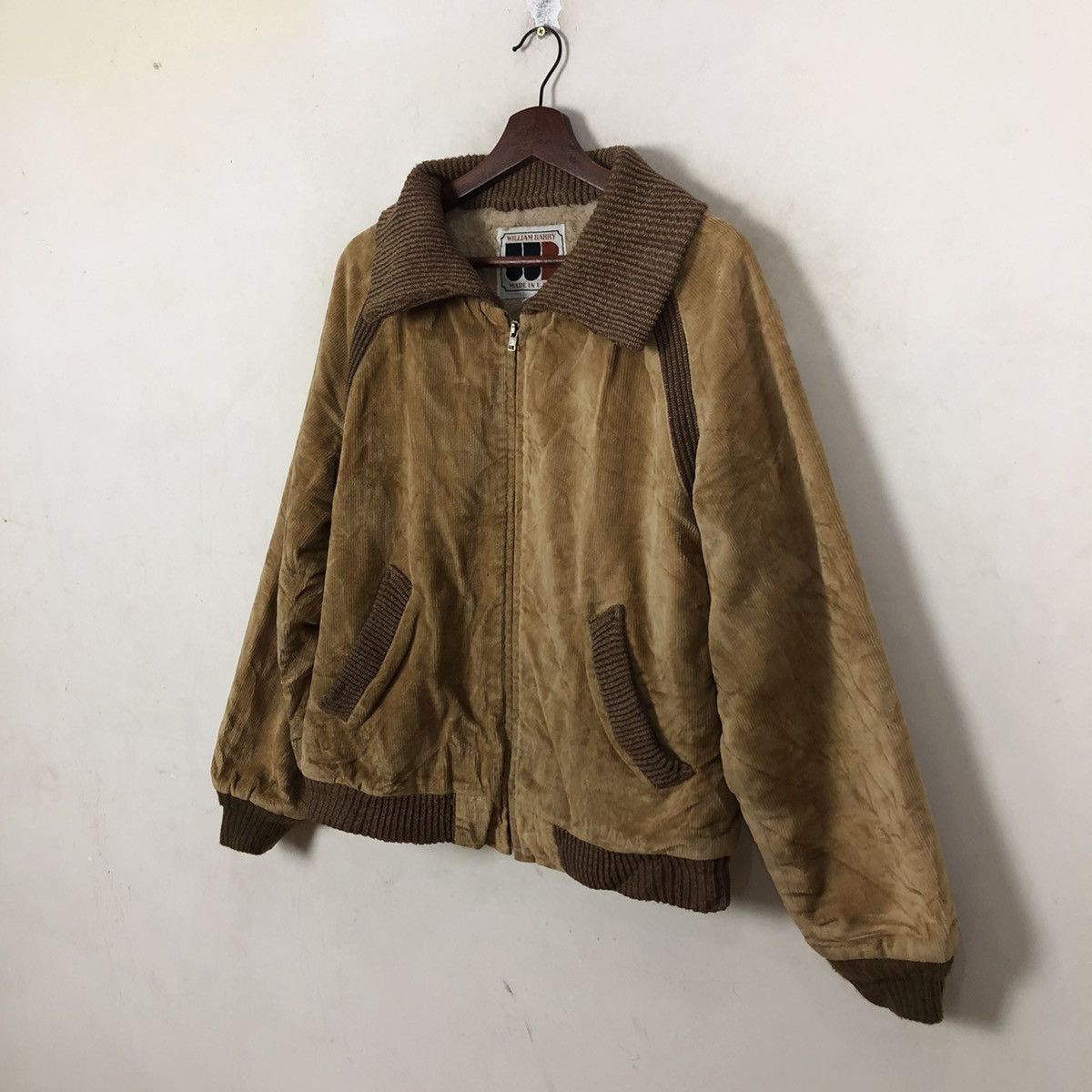 Vintage VINTAGE 70s MILITARY COLLECTION BOMBER JACKET WILLIAM BARRY Size US S / EU 44-46 / 1 - 2 Thumbnail