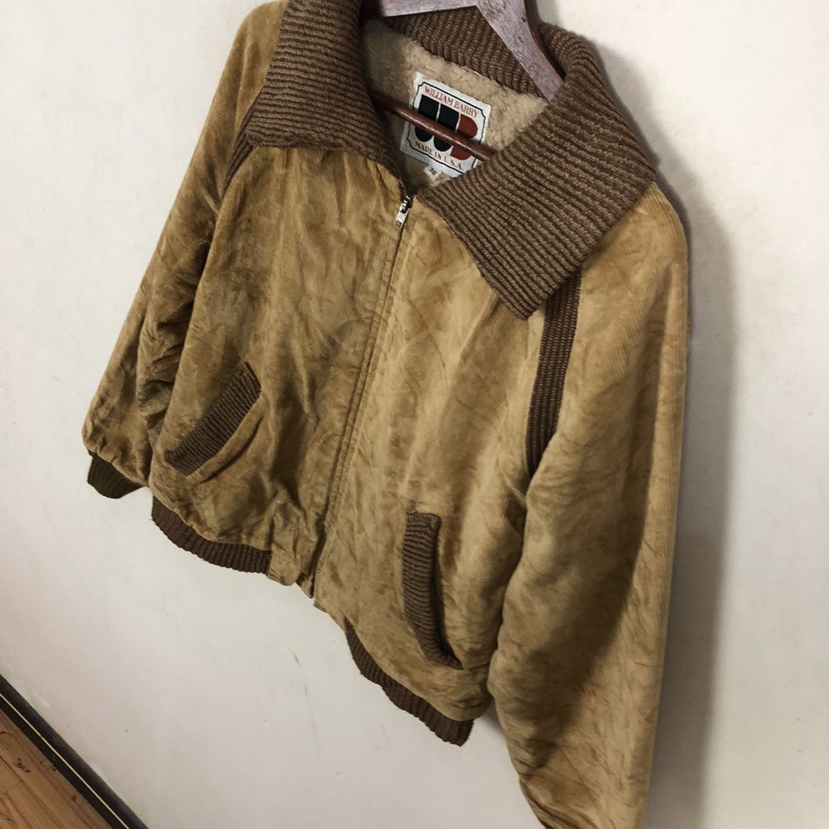 Vintage VINTAGE 70s MILITARY COLLECTION BOMBER JACKET WILLIAM BARRY Size US S / EU 44-46 / 1 - 3 Thumbnail
