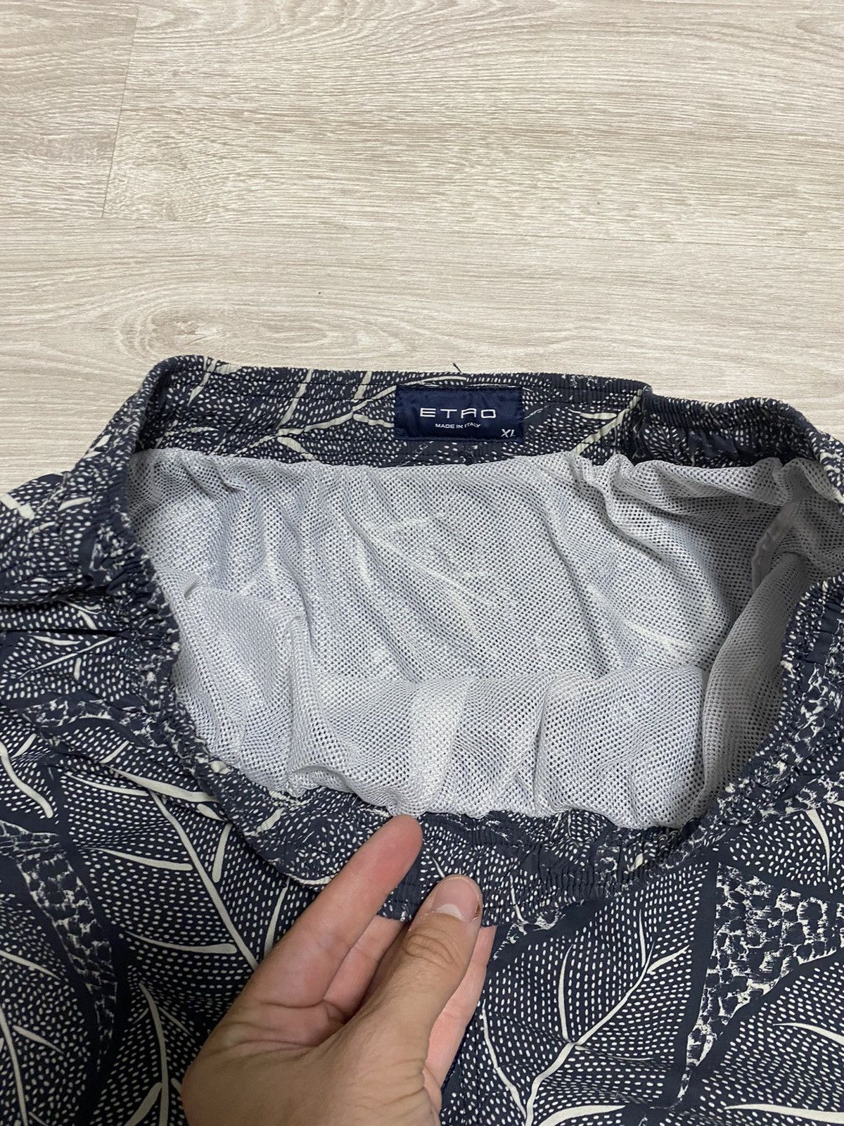 Etro Vintage ETRO Milano Shorts Flower print sz XL Size US 35 - 3 Thumbnail