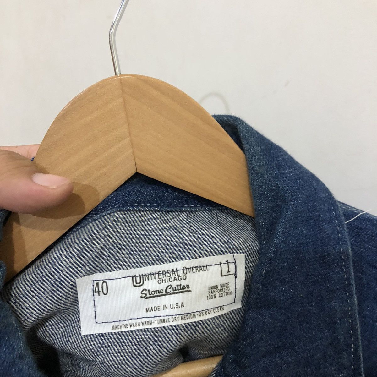 Other CHORE JACKET Universal Chicago Stone Cutter Made in USA Size US M / EU 48-50 / 2 - 10 Thumbnail