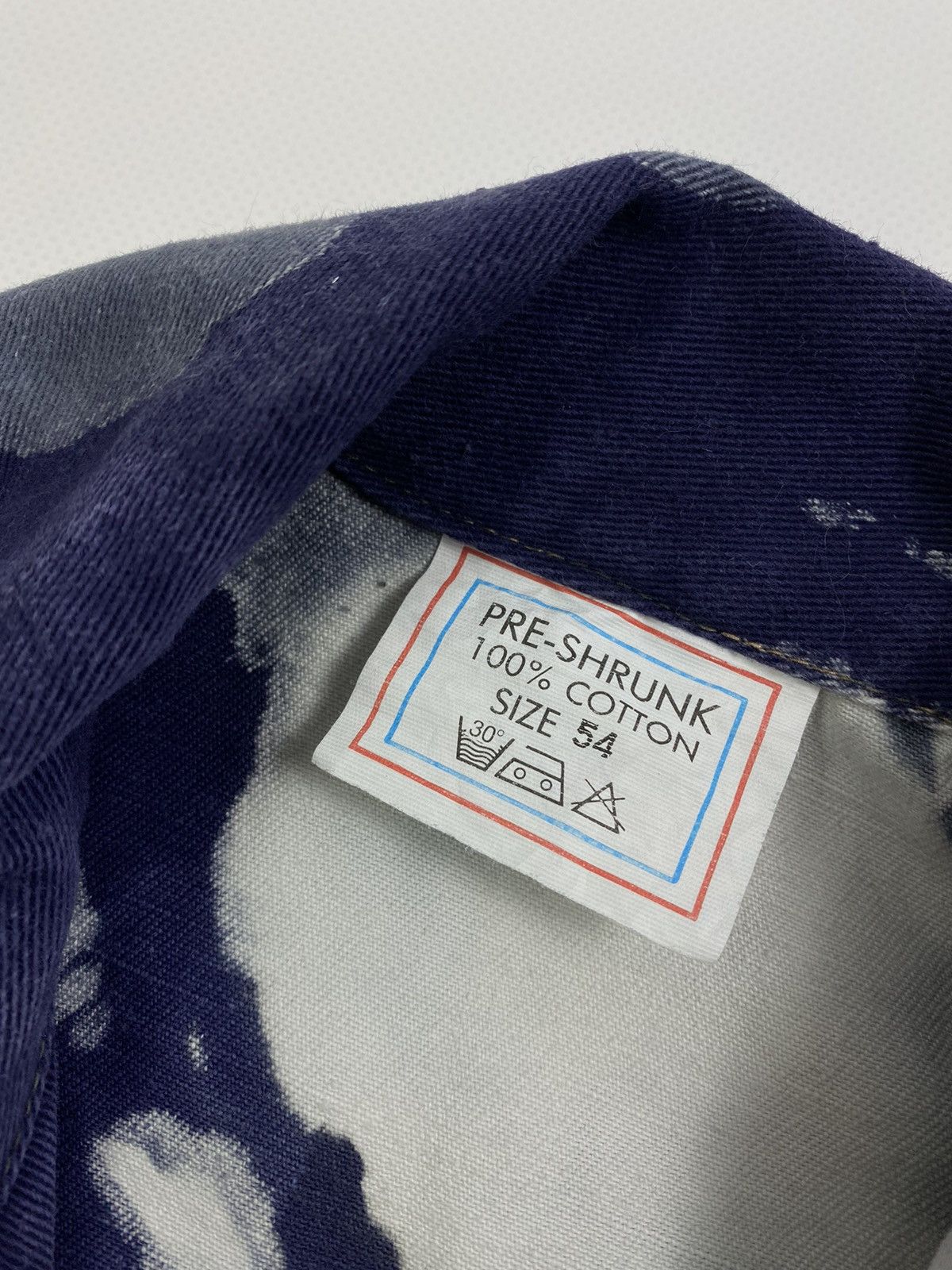 Vintage LASTDROP🔥Vintage Europe Work Sanfor Bleached Chore Jacket Size US L / EU 52-54 / 3 - 4 Thumbnail