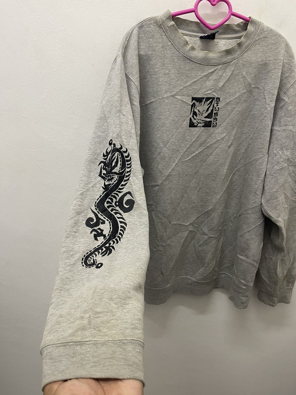 Stussy Rare Vintage STUSSY Dragon Sweatshirt Size US S / EU 44-46 / 1 - 3 Thumbnail