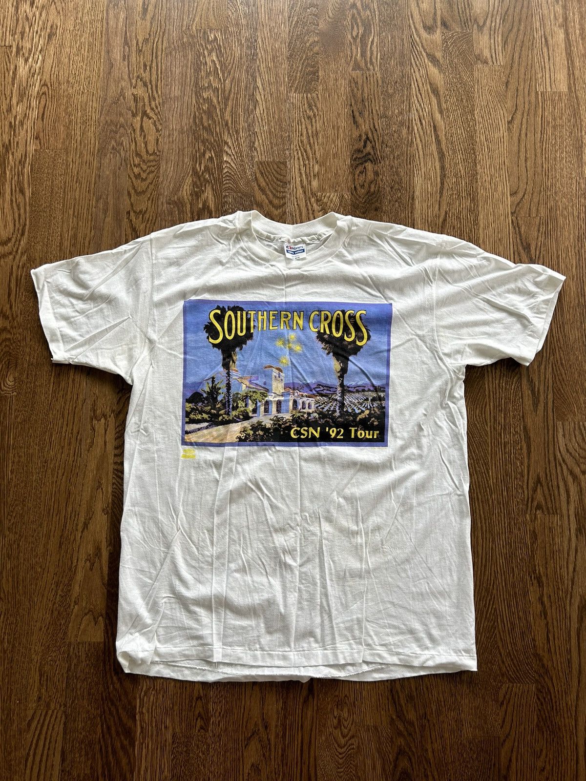 Vintage Crosby Stills & Nash 1992　Tシャツ Vintage Southern Cross 1992 Crosby Stills & Nash T Shirt