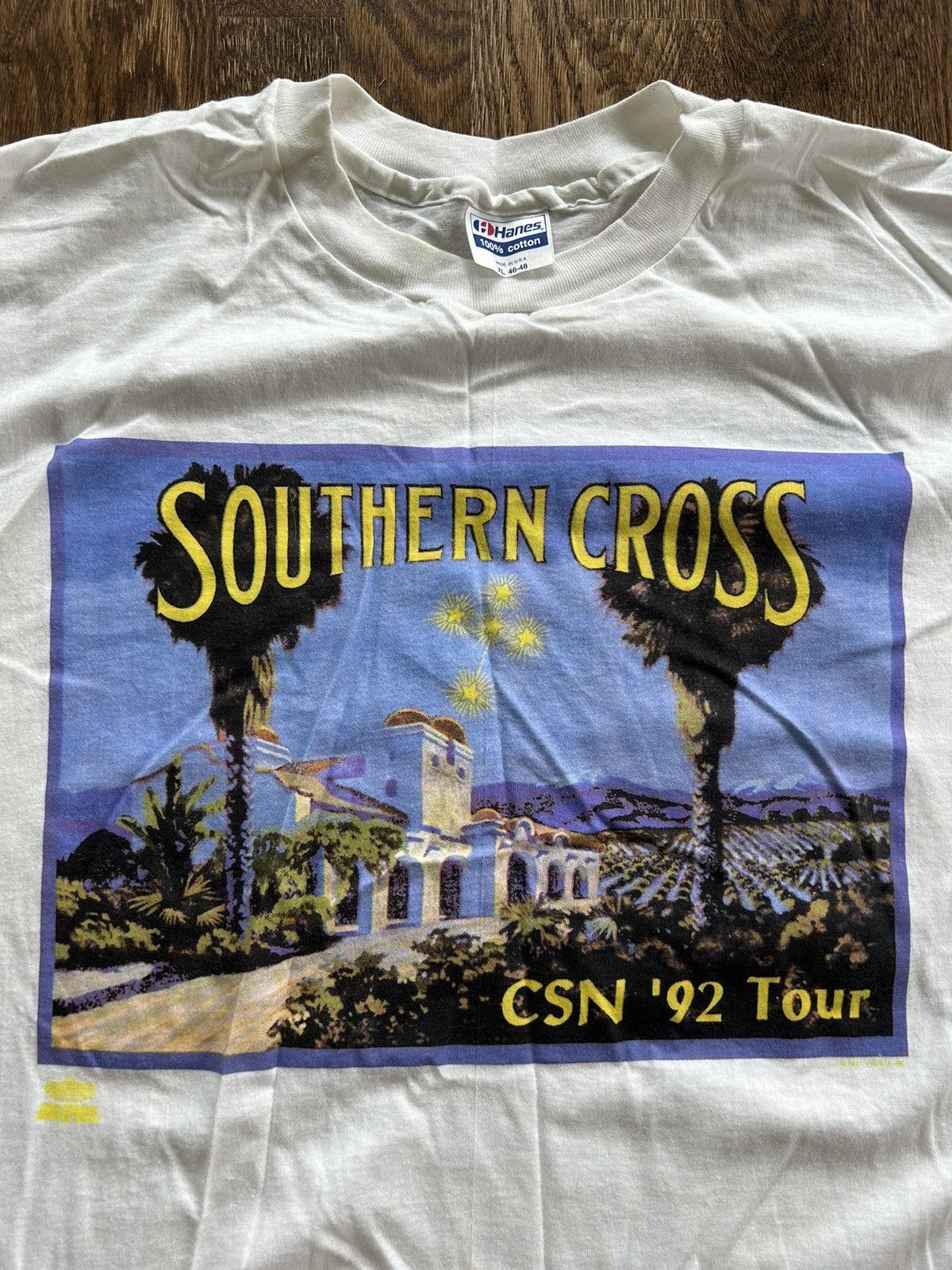 Vintage Crosby Stills & Nash 1992　Tシャツ Vintage Southern Cross 1992 Crosby Stills & Nash T Shirt