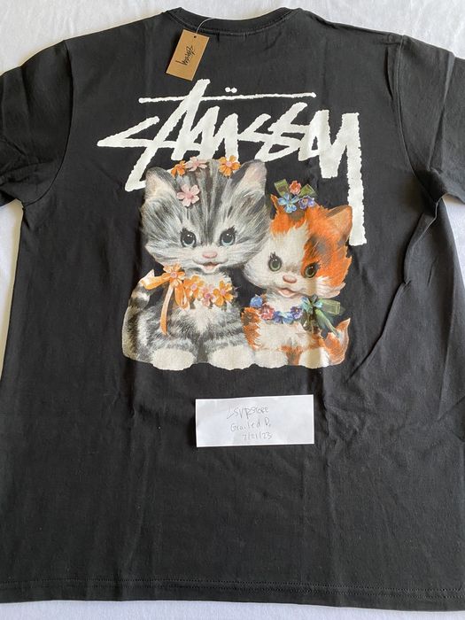 Stussy Stussy SS23 Kittens Tee Black M | Grailed