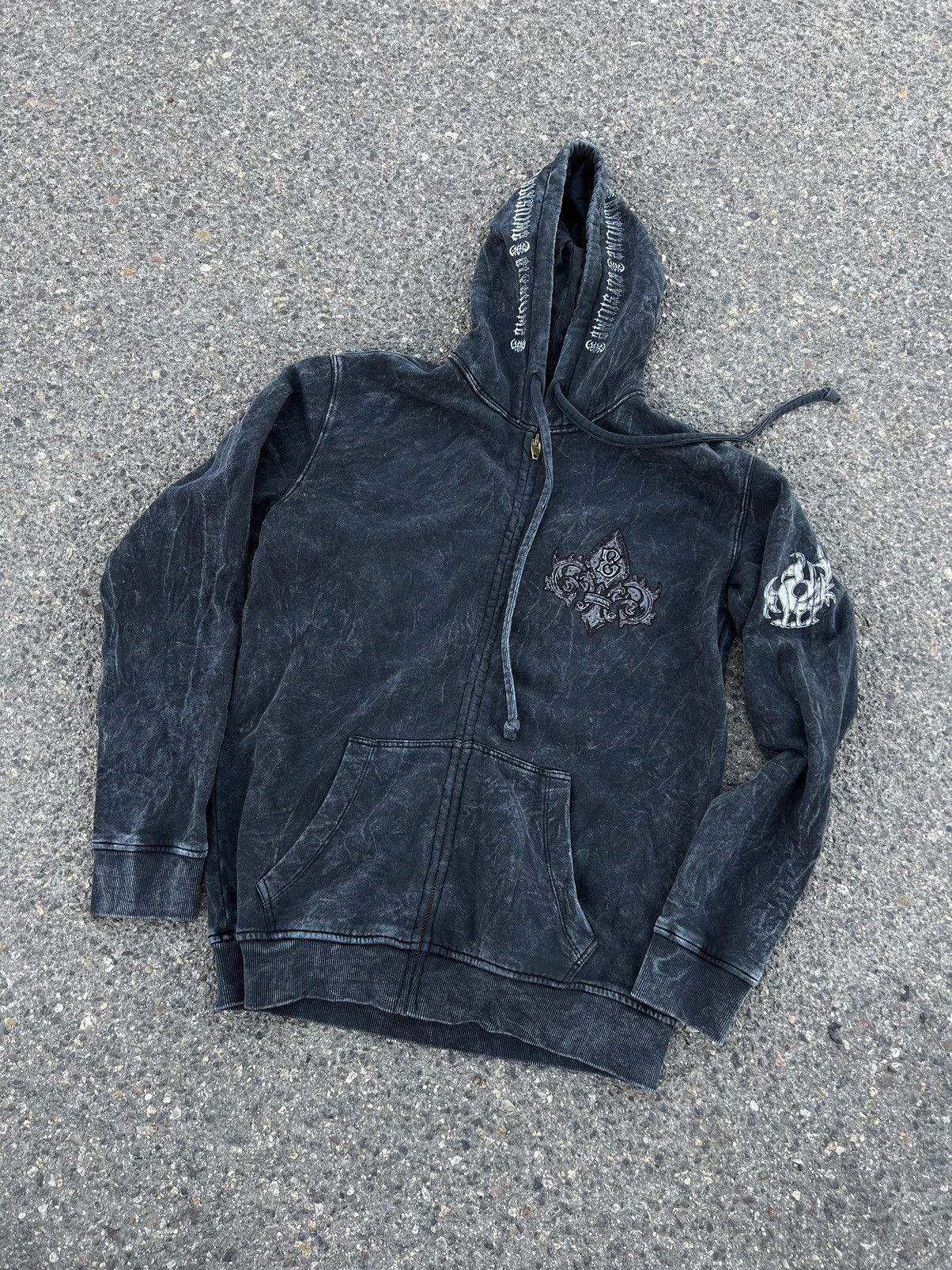 Affliction Cyber Y2K Black Zip-Up Size US L / EU 52-54 / 3 - 1 Thumbnail