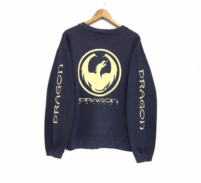 Japanese Brand × Vintage Vintage Dragon Crewneck Sweatshirt Size US L / EU 52-54 / 3 - 1 Thumbnail