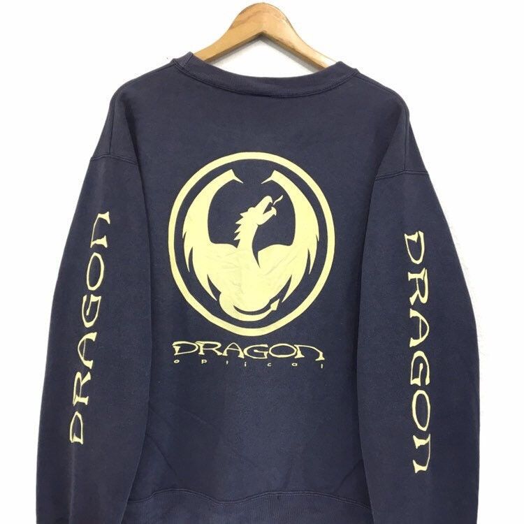 Japanese Brand × Vintage Vintage Dragon Crewneck Sweatshirt Size US L / EU 52-54 / 3 - 4 Thumbnail