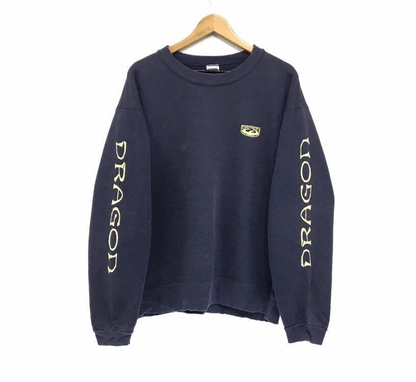 Japanese Brand × Vintage Vintage Dragon Crewneck Sweatshirt Size US L / EU 52-54 / 3 - 2 Thumbnail