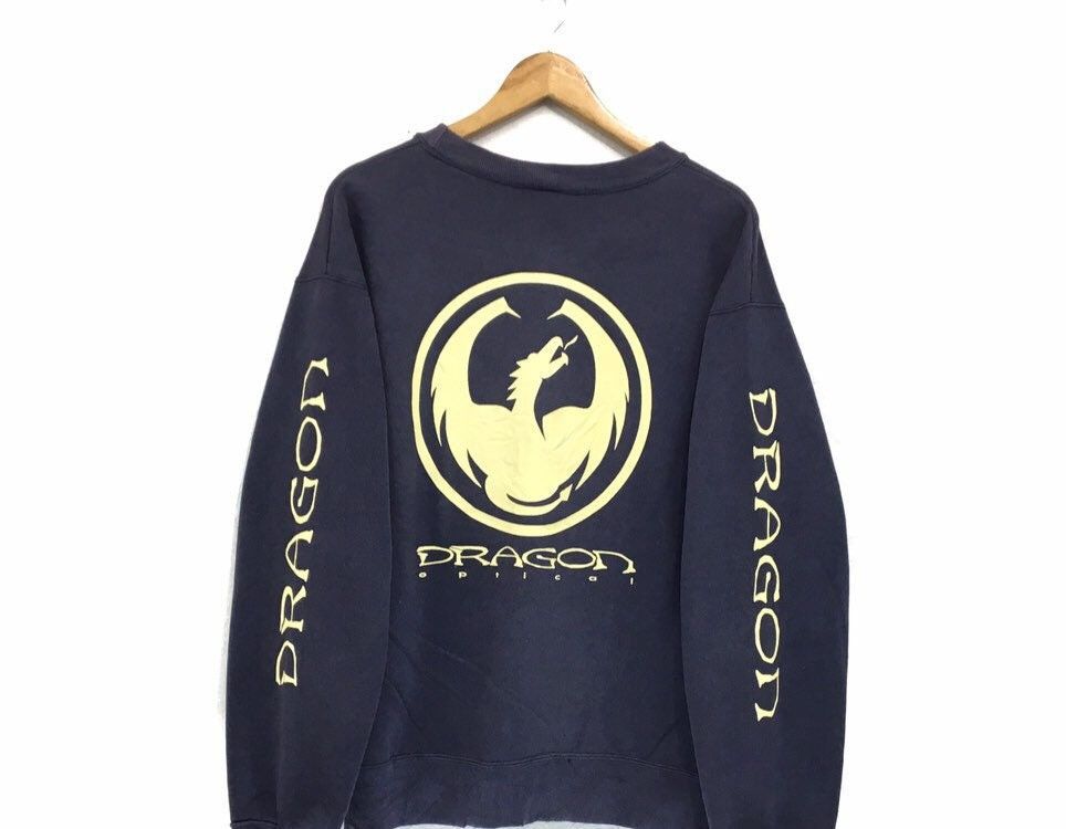 Japanese Brand × Vintage Vintage Dragon Crewneck Sweatshirt Size US L / EU 52-54 / 3 - 3 Thumbnail