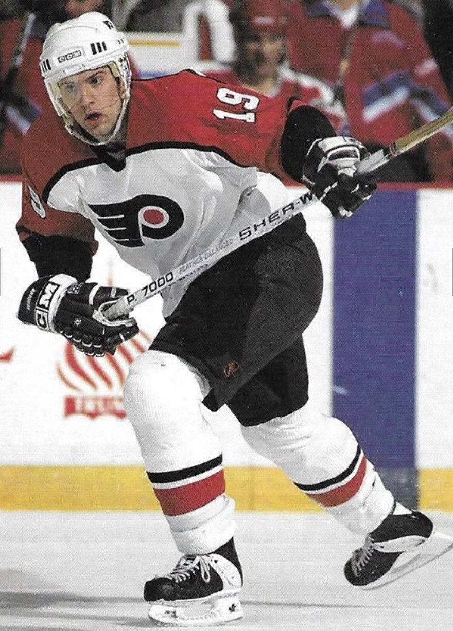 NHL × Vintage Vintage Starter Philadelphia Flyers-Mikael Renberg 19 Size US XL / EU 56 / 4 - 12 Thumbnail