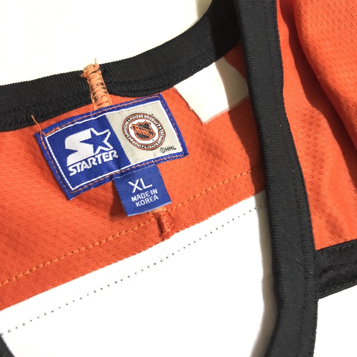 NHL × Vintage Vintage Starter Philadelphia Flyers-Mikael Renberg 19 Size US XL / EU 56 / 4 - 2 Thumbnail