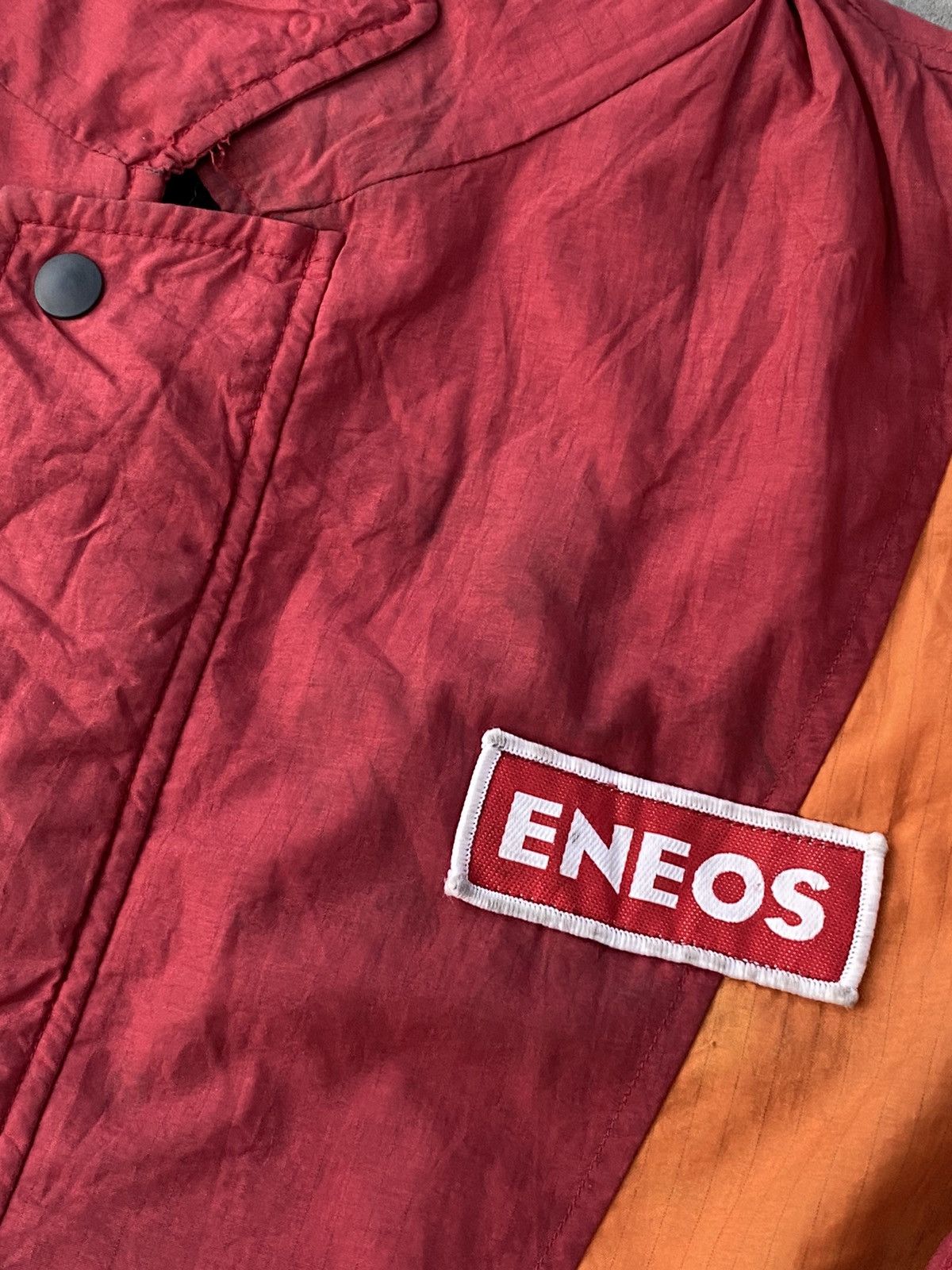 Japanese Brand × Sports Specialties × Vintage Vintage Eneos Distressed Jacket/ Honda Nissan Nismo Size US L / EU 52-54 / 3 - 3 Thumbnail