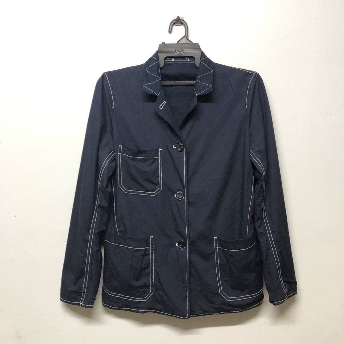 Comme des Garcons × Comme des Garcons Homme Plus Comme Des Garcons Homme Reversible Chore Jacket AD2010 Size US S / EU 44-46 / 1 - 6 Thumbnail
