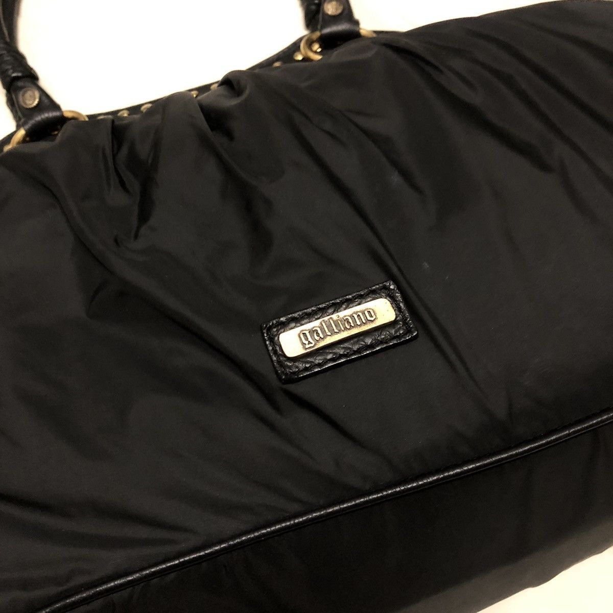 John Galliano Galliano Stud Nylon Tote/ Hand Bag Size ONE SIZE - 10 Thumbnail