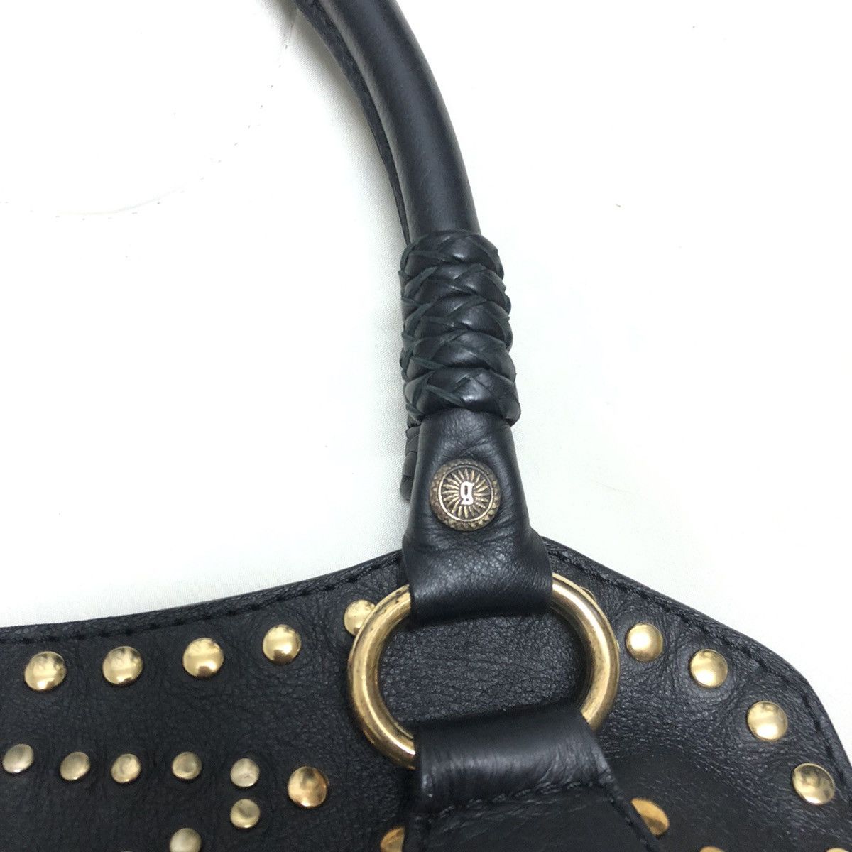 John Galliano Galliano Stud Nylon Tote/ Hand Bag Size ONE SIZE - 9 Thumbnail