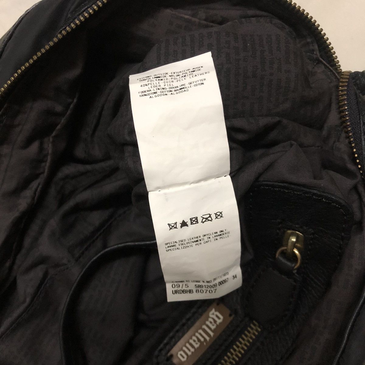 John Galliano Galliano Stud Nylon Tote/ Hand Bag Size ONE SIZE - 4 Thumbnail