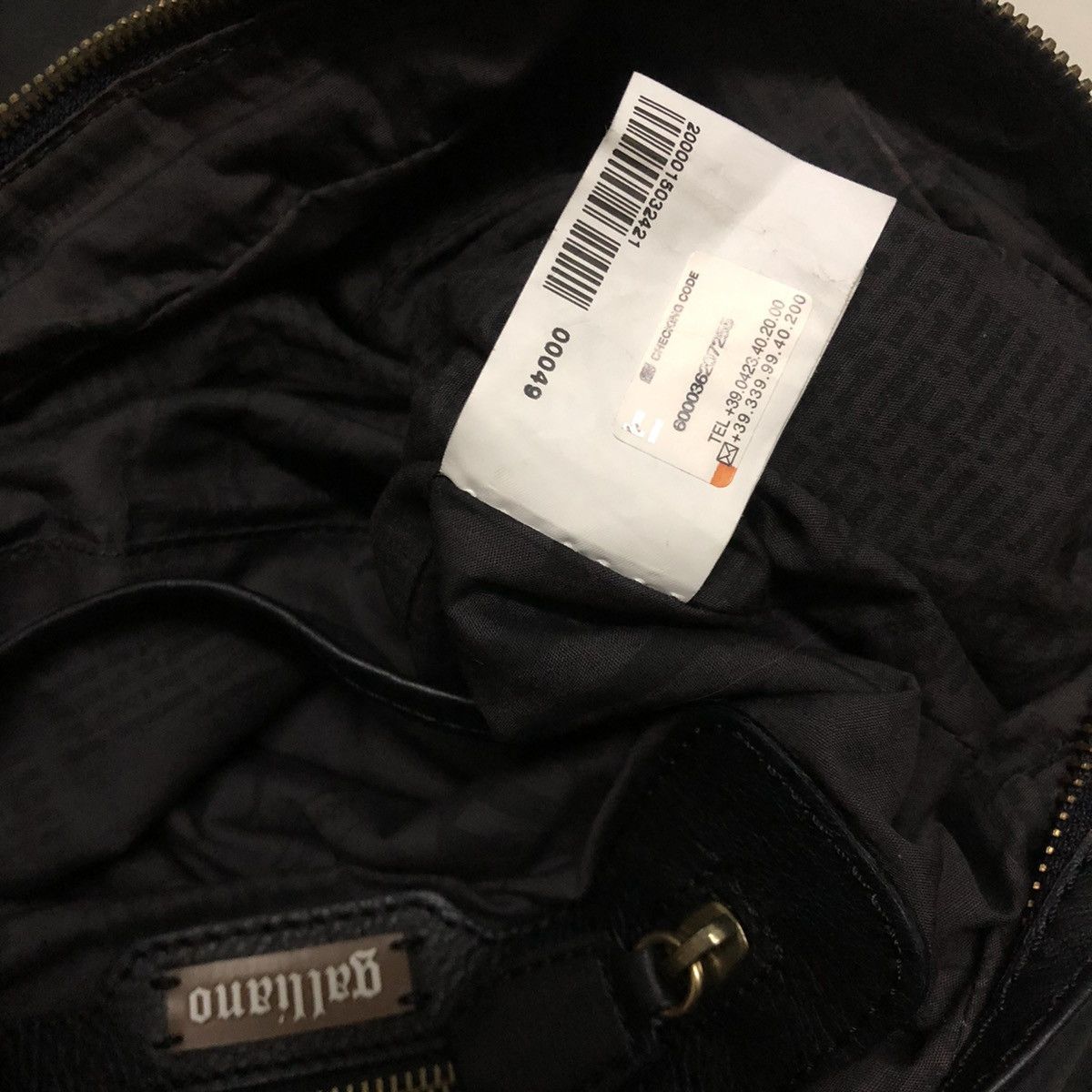 John Galliano Galliano Stud Nylon Tote/ Hand Bag Size ONE SIZE - 5 Thumbnail