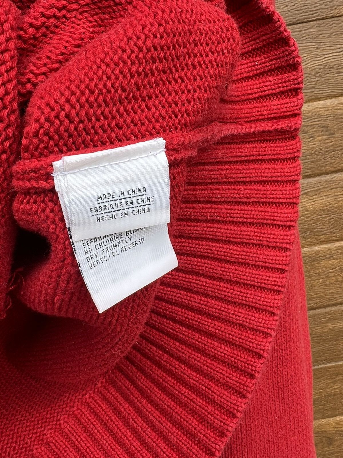 Tommy Hilfiger × Vintage ❤️Tommy Hilfiger Big logo vintage knitted sweater Size US M / EU 48-50 / 2 - 3 Thumbnail