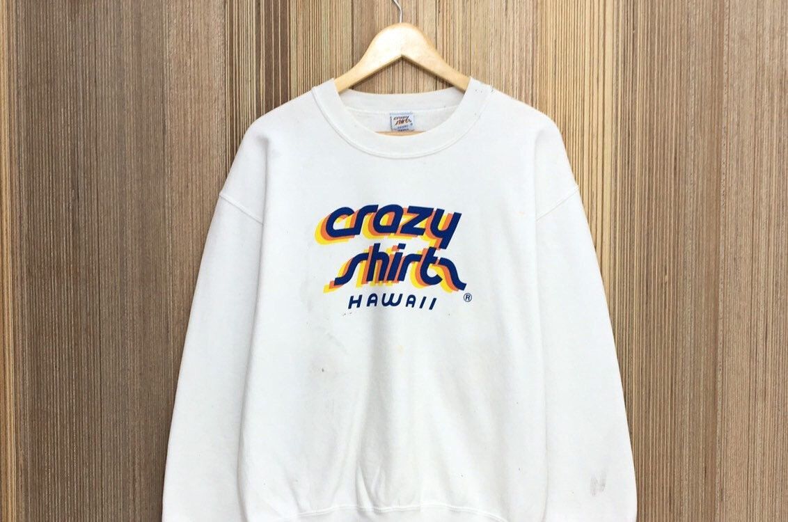 Vintage Vintage Crazy Shirts Hawaii Crewneck Sweatshirt Size US M / EU 48-50 / 2 - 3 Thumbnail