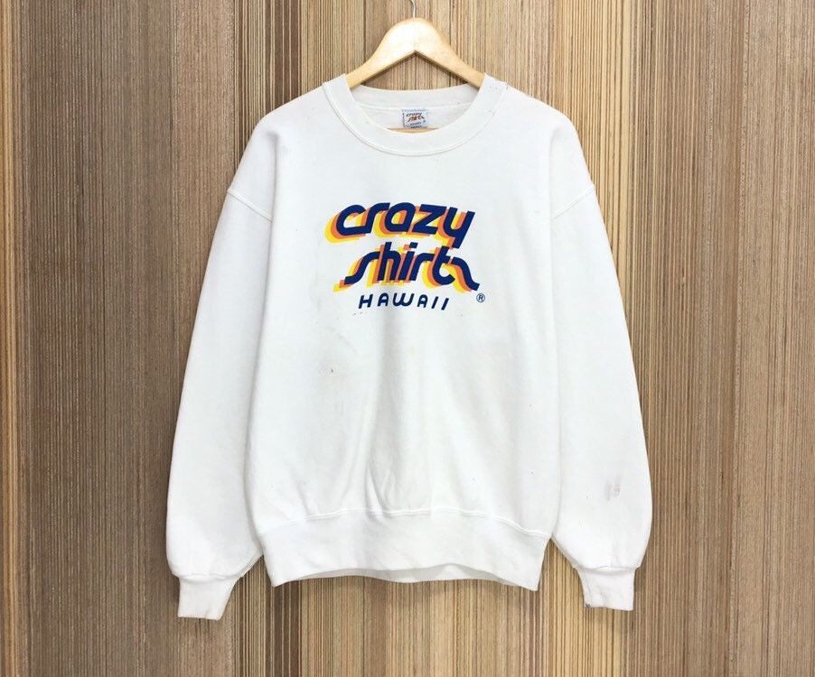 Vintage Vintage Crazy Shirts Hawaii Crewneck Sweatshirt Size US M / EU 48-50 / 2 - 1 Thumbnail