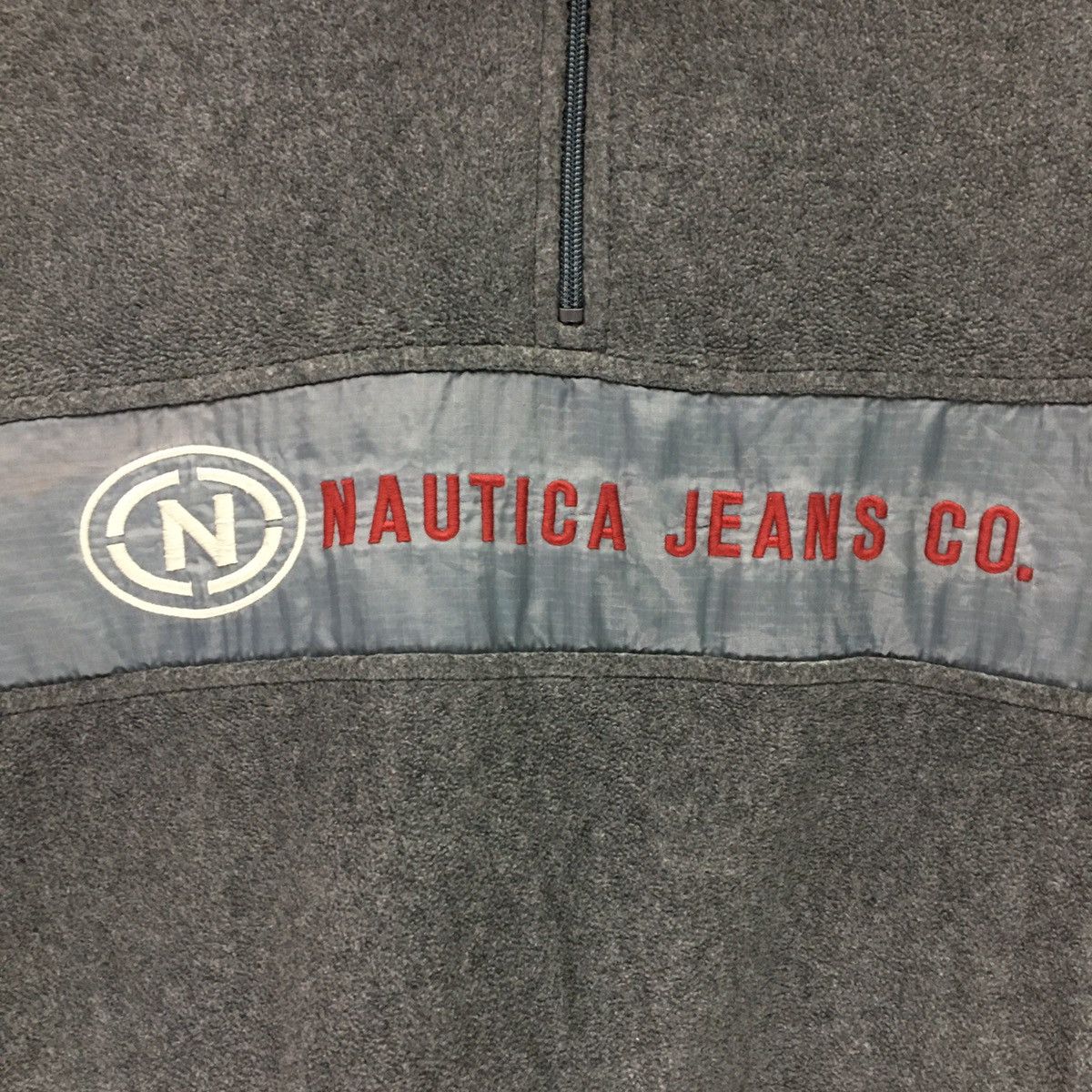 Nautica NAUTICA JEANS Fleece Sweatshirt Size US L / EU 52-54 / 3 - 6 Thumbnail