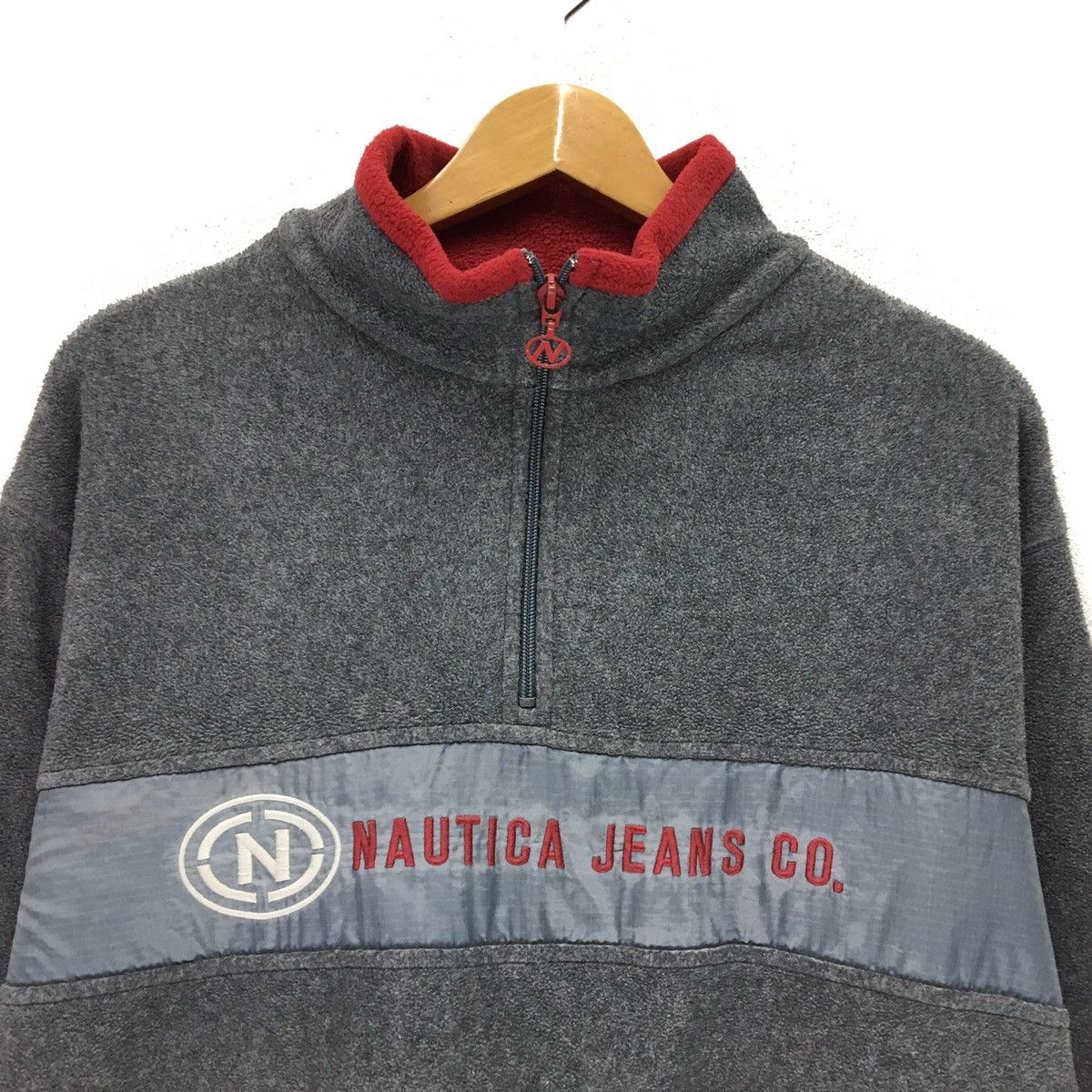 Nautica NAUTICA JEANS Fleece Sweatshirt Size US L / EU 52-54 / 3 - 4 Thumbnail