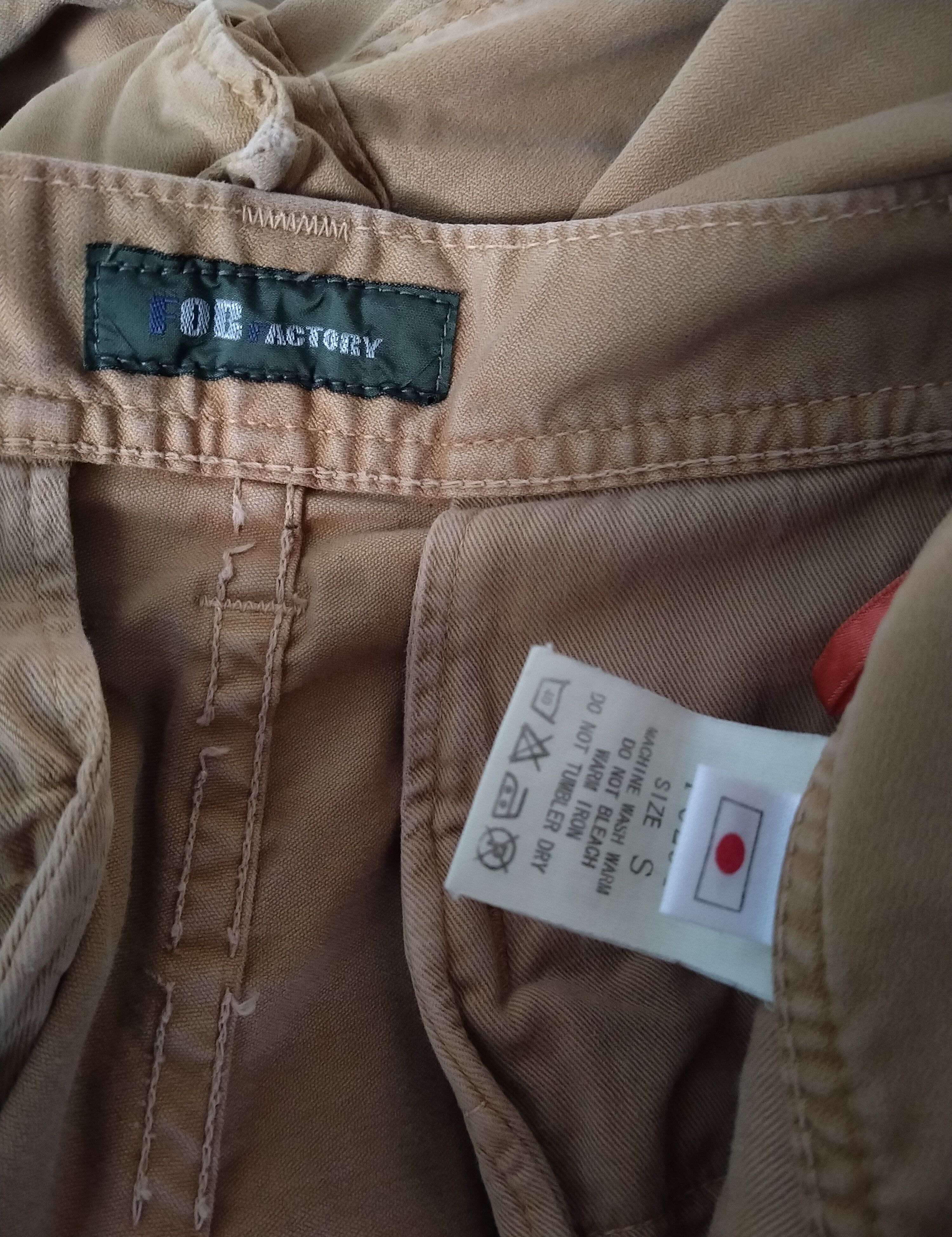 FOB Factory Japanese Brand FOB Factory Cargo Trouser Pants Size US 30 / EU 46 - 12 Thumbnail