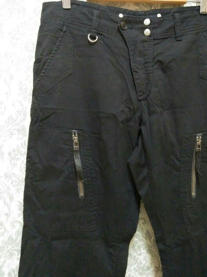 French Connection Vintage French Connection FCUK Workwear Cargo Trouser Pant Size US 34 / EU 50 - 5 Thumbnail