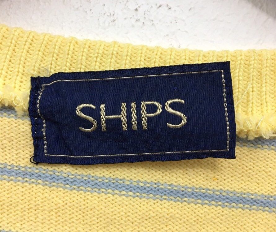 Japanese Brand × SHIPS SHIPS JAPAN Crewneck Stripe Sweatshirt Size US M / EU 48-50 / 2 - 8 Thumbnail
