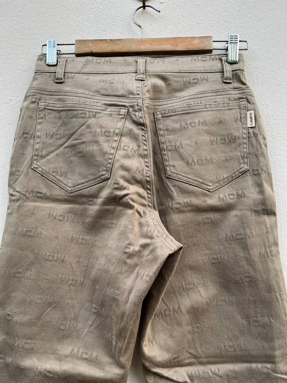 MCM Vintage MCM Monogram Trouser Pants Size US 26 / EU 42 - 13 Thumbnail