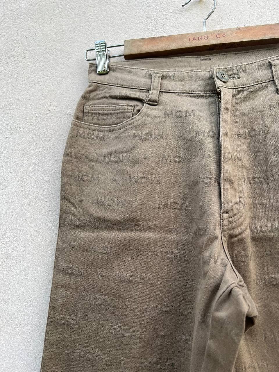 MCM Vintage MCM Monogram Trouser Pants Size US 26 / EU 42 - 6 Thumbnail