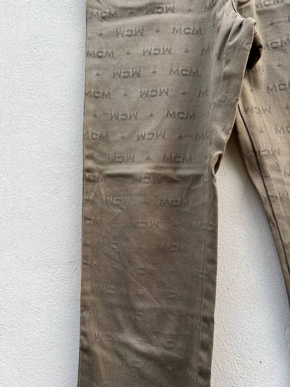 MCM Vintage MCM Monogram Trouser Pants Size US 26 / EU 42 - 7 Thumbnail