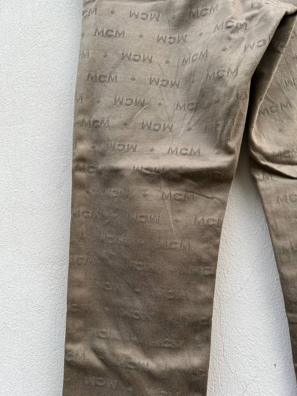 MCM Vintage MCM Monogram Trouser Pants Size US 26 / EU 42 - 15 Thumbnail