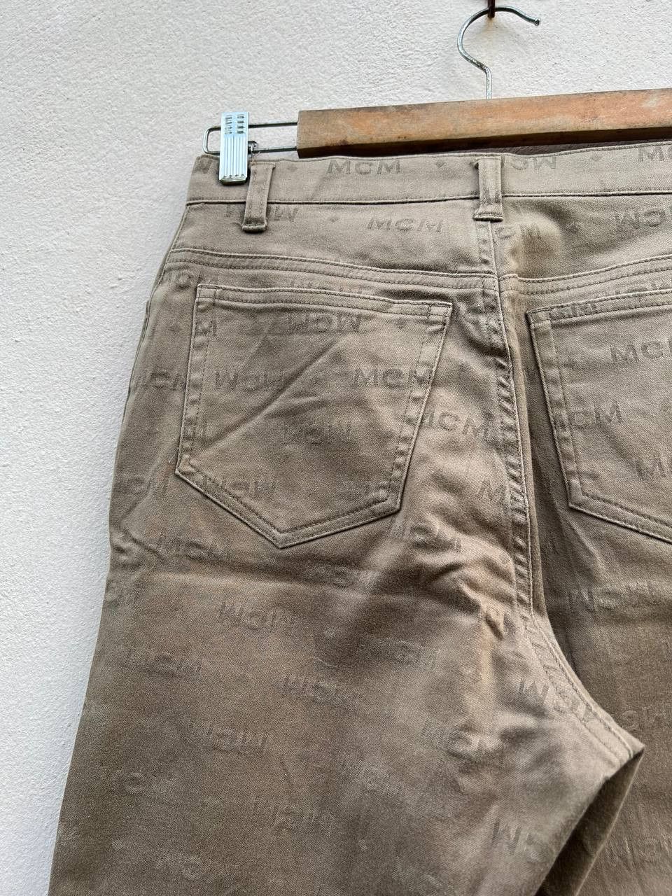 MCM Vintage MCM Monogram Trouser Pants Size US 26 / EU 42 - 14 Thumbnail