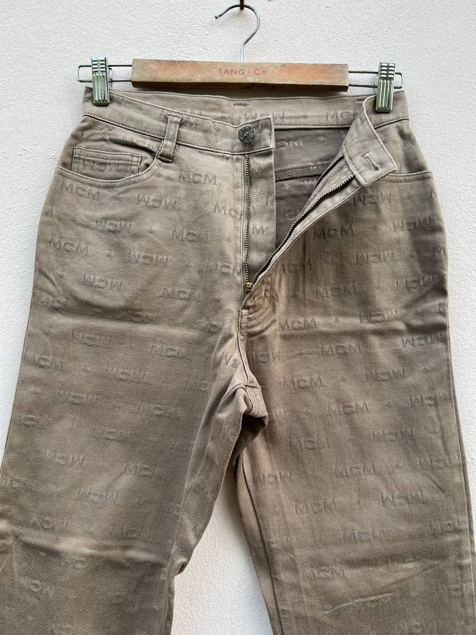 MCM Vintage MCM Monogram Trouser Pants Size US 26 / EU 42 - 5 Thumbnail