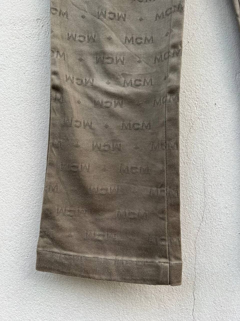 MCM Vintage MCM Monogram Trouser Pants Size US 26 / EU 42 - 8 Thumbnail
