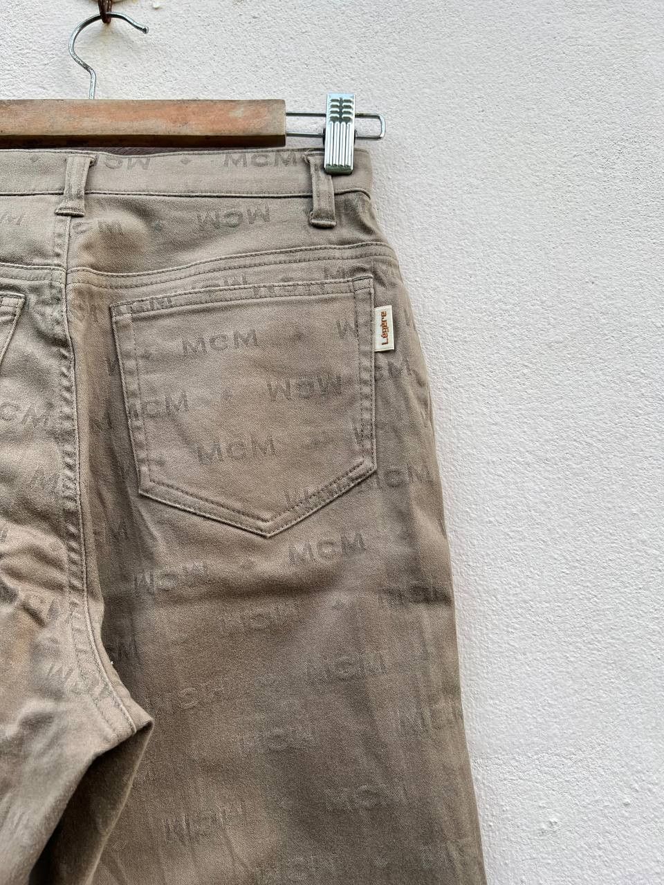 MCM Vintage MCM Monogram Trouser Pants Size US 26 / EU 42 - 17 Thumbnail