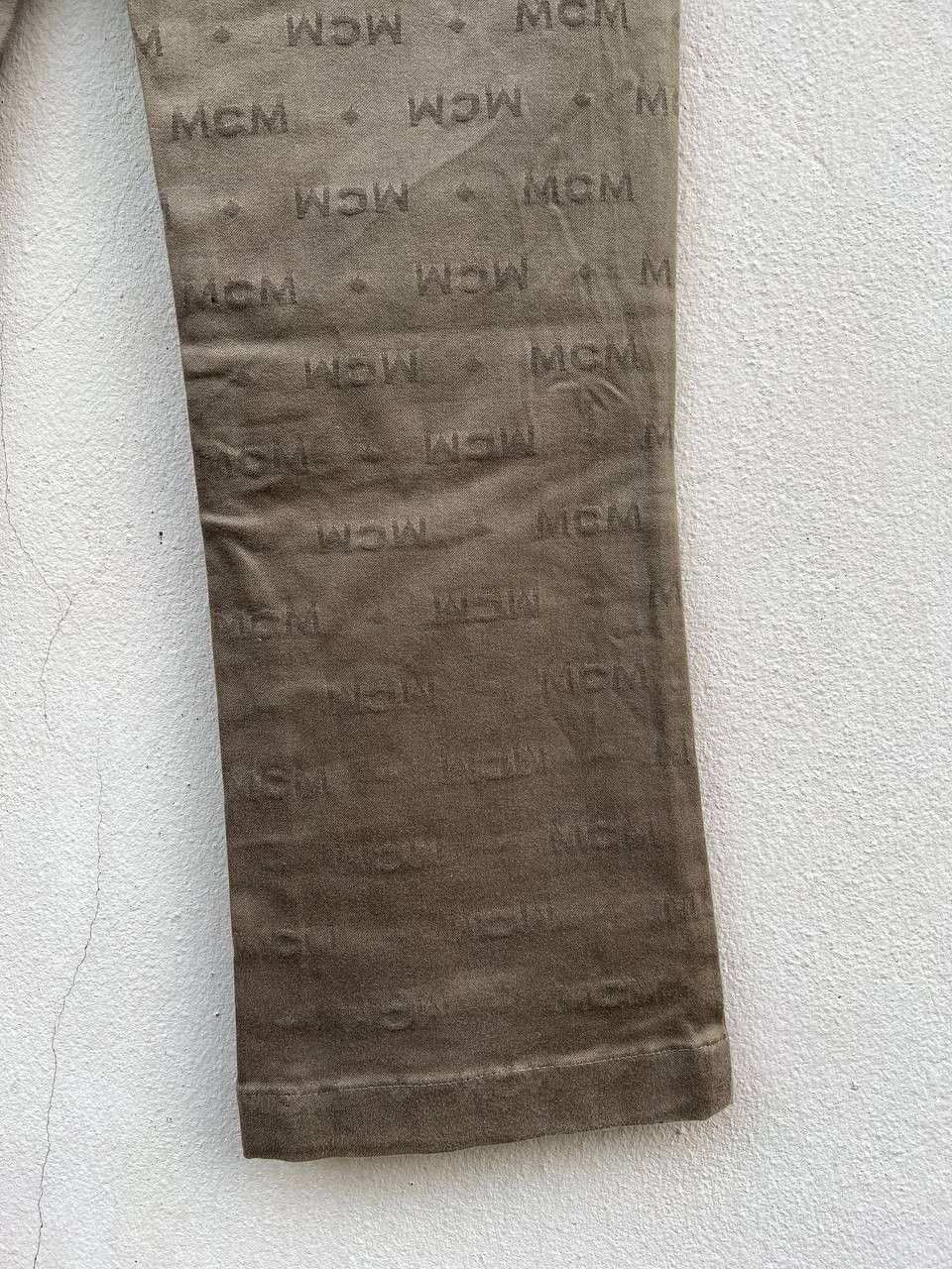 MCM Vintage MCM Monogram Trouser Pants Size US 26 / EU 42 - 19 Thumbnail