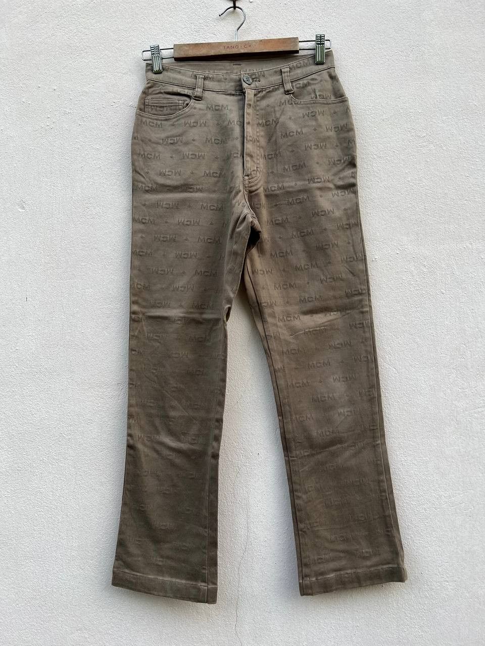 MCM Vintage MCM Monogram Trouser Pants Size US 26 / EU 42 - 1 Thumbnail