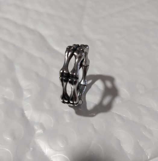 Jewelry Skull Bone Ring Size ONE SIZE - 2 Thumbnail