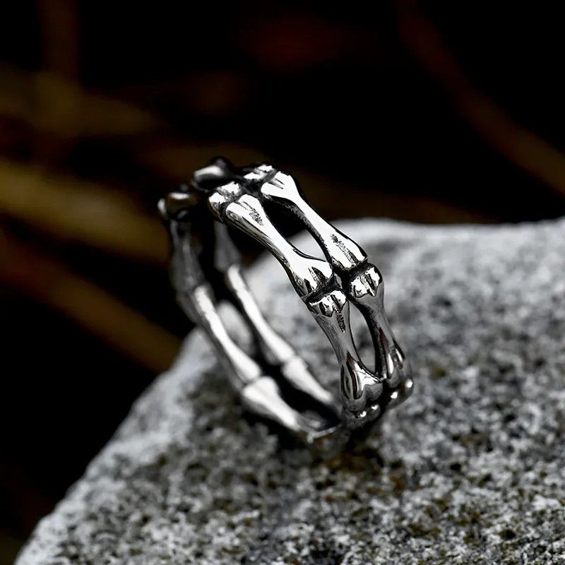 Jewelry Skull Bone Ring Size ONE SIZE - 1 Thumbnail