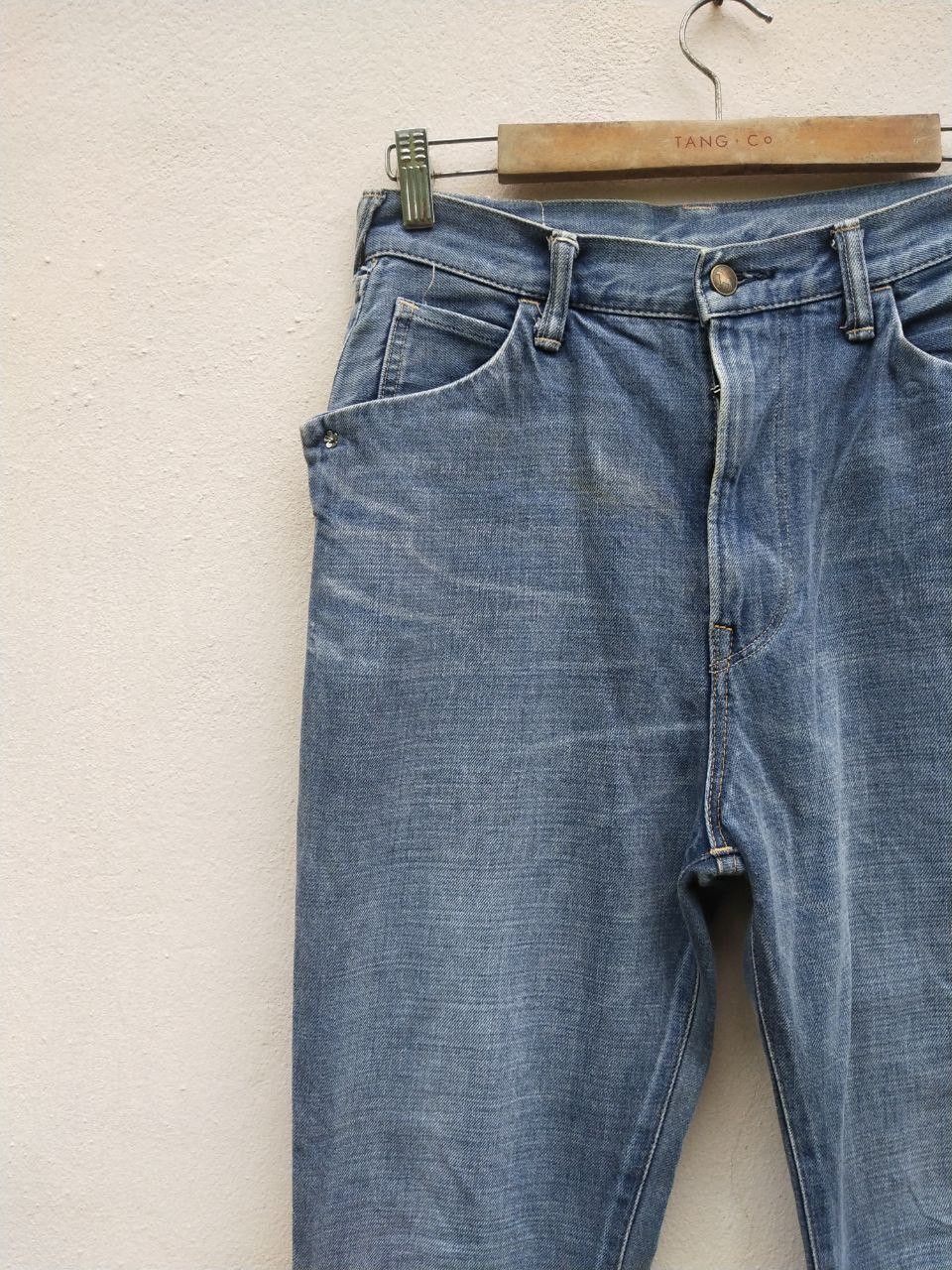 45rpm Vintage 45RPM Parts Horsehide Denim Jeans Size US 30 / EU 46 - 6 Thumbnail