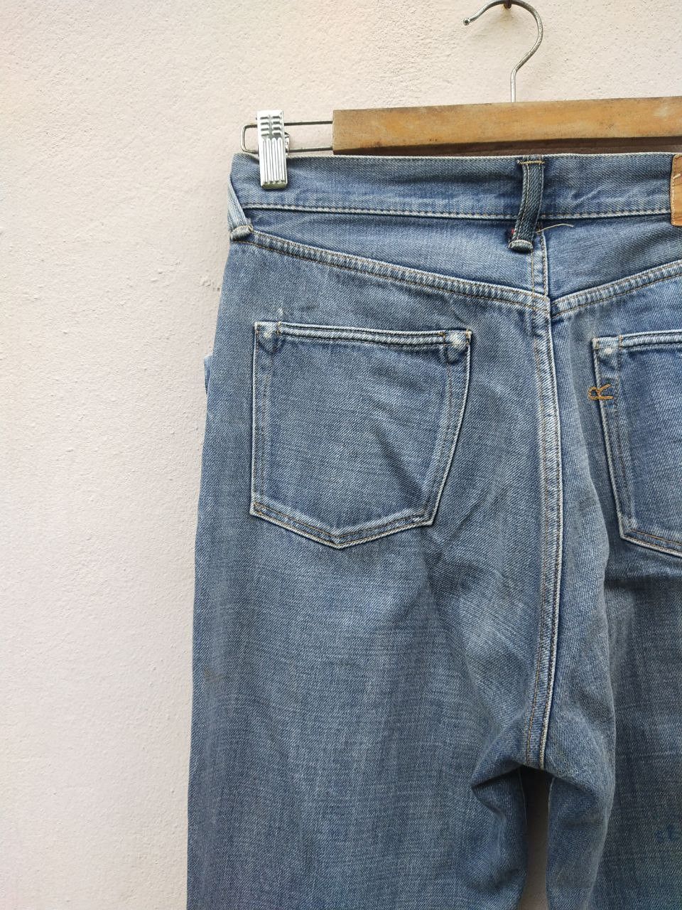 45rpm Vintage 45RPM Parts Horsehide Denim Jeans Size US 30 / EU 46 - 13 Thumbnail