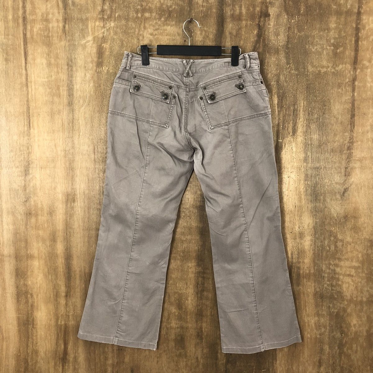 Japanese Brand DLL The Oria Brown multipocket cropped cargo pants #080 Size 30" / US 8 / IT 44 - 7 Thumbnail